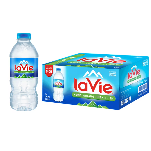 NƯỚC KHOÁNG LAVIE  350ML